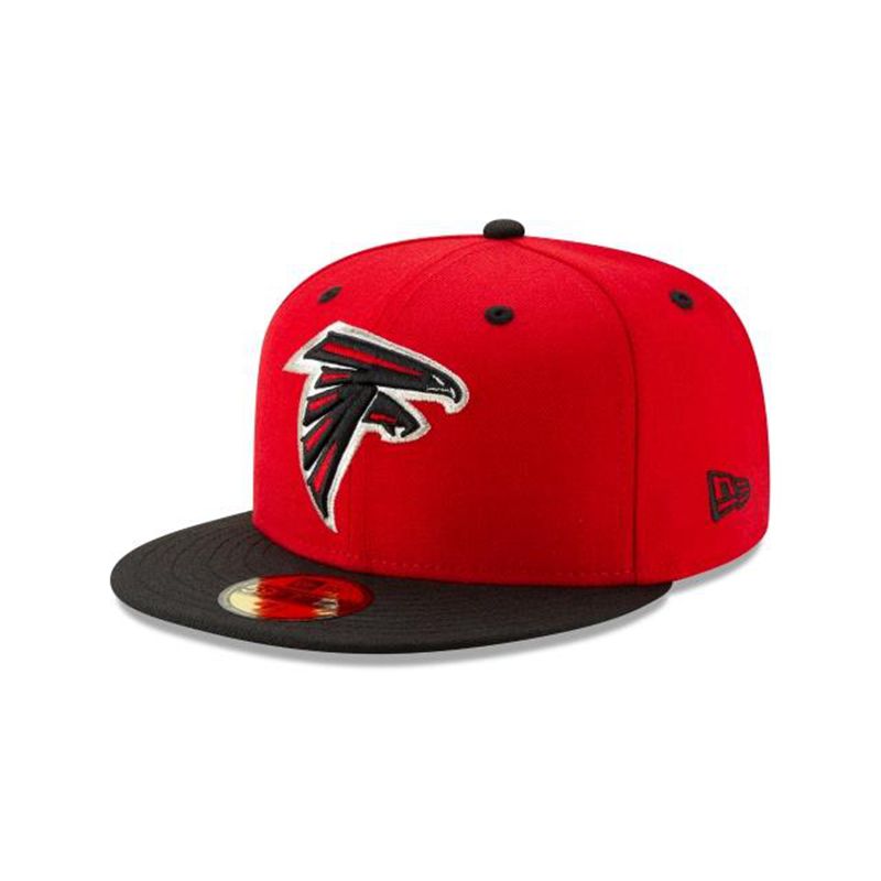 NFL Atlanta Falcons 2tone 59Fifty Fitted (GPZ8074) - Red New Era Caps